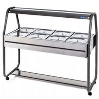 Buffet-Carro-Self-Service-Termico-8C-Inox-Ibet-EQ194